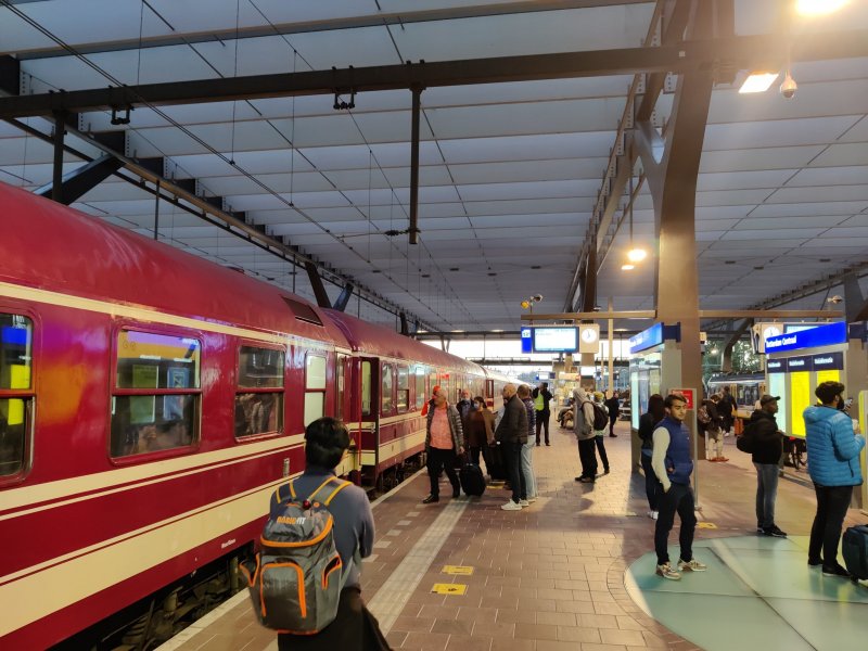 Reisorganisator Flywise heeft zich onder de naam GoVolta bij de ACM gemeld voor een treindienst naar Berlijn, Basel en Parijs. (Foto: Boemelbroers / Twitter)