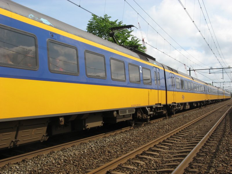 De NS sloeg in 2023 geregeld een station over, en vooral tussen Arnhem en Breda. (Foto: Treinenweb)