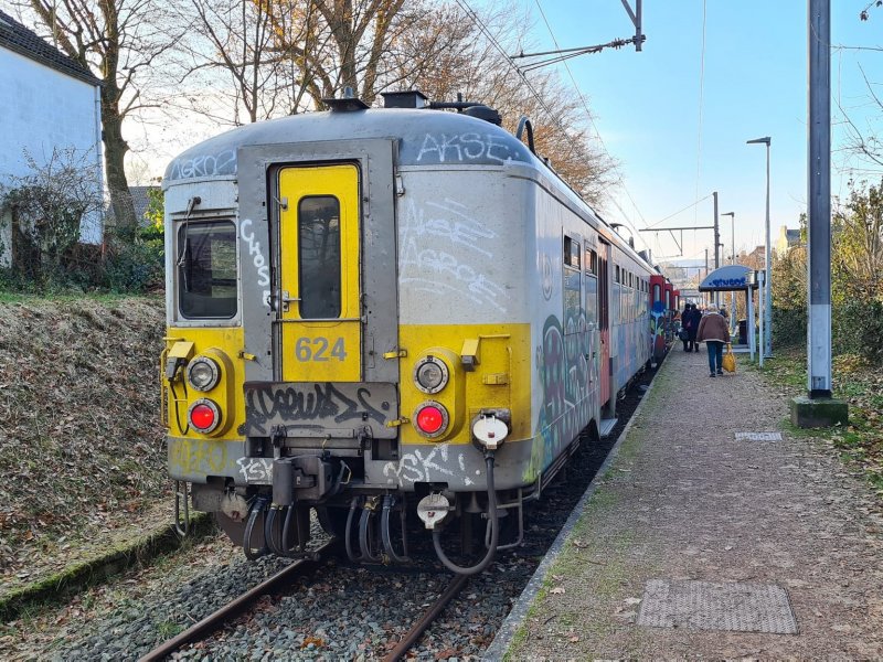 Komende week is er opnieuw een twee-daagse treinstaking in Belgi. (Foto: Treinenweb)