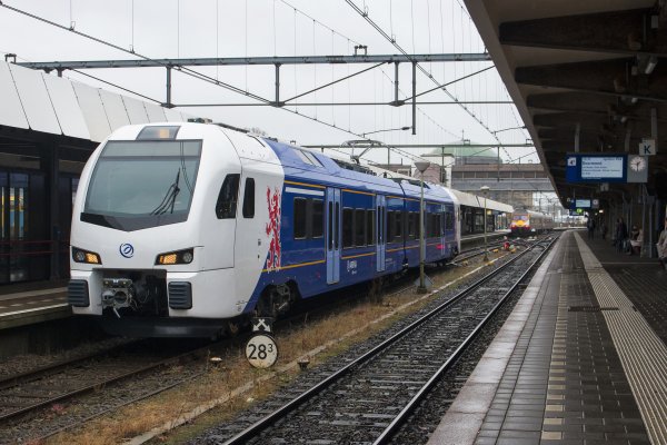 Vanwege een staking rijden er geen Arriva-treinen in Zuid-Limburg (Foto: Jeroen de Vries)