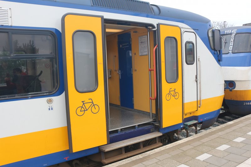 NS weert vanaf vandaag fietsen in de trein (Foto: Treinenweb)