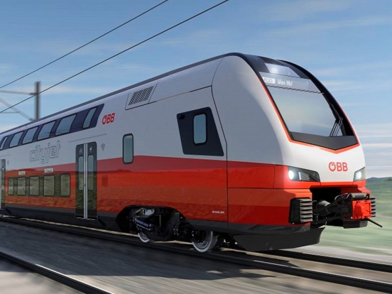 Alle BB en Westbahn verbindingen in Salzburg zijn komende maanden gratis op vrijdag (Foto: Stadler Rail)
