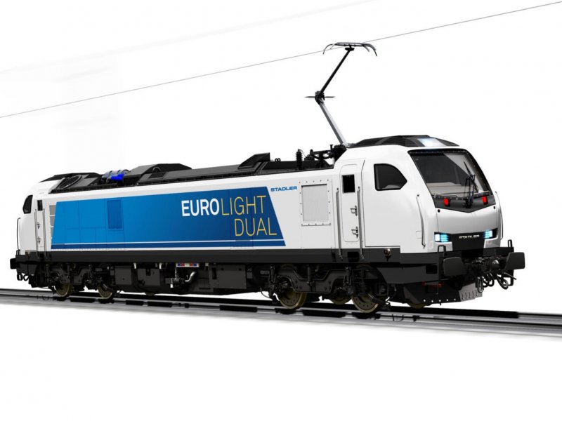 De locomotieven die Stadler levert aan Itali. Het definitieve ontwerp is nog niet bekend. (Foto: Stadler )