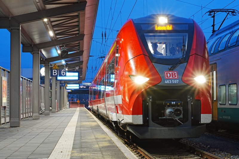 De Siemens Mireo voor DB Regio tijdens eerdere proefritten. (Rechten: Deutsche Bahn)