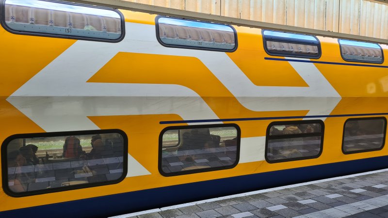 NS en ProRail verwachten een 'pittig najaar' voor de reizigers. (Foto: Treinenweb)