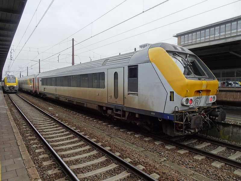 De I-11 (stuur)rijtuig van de NMBS die naar Parijs wordt ingezet. (Foto: Stratoswift)