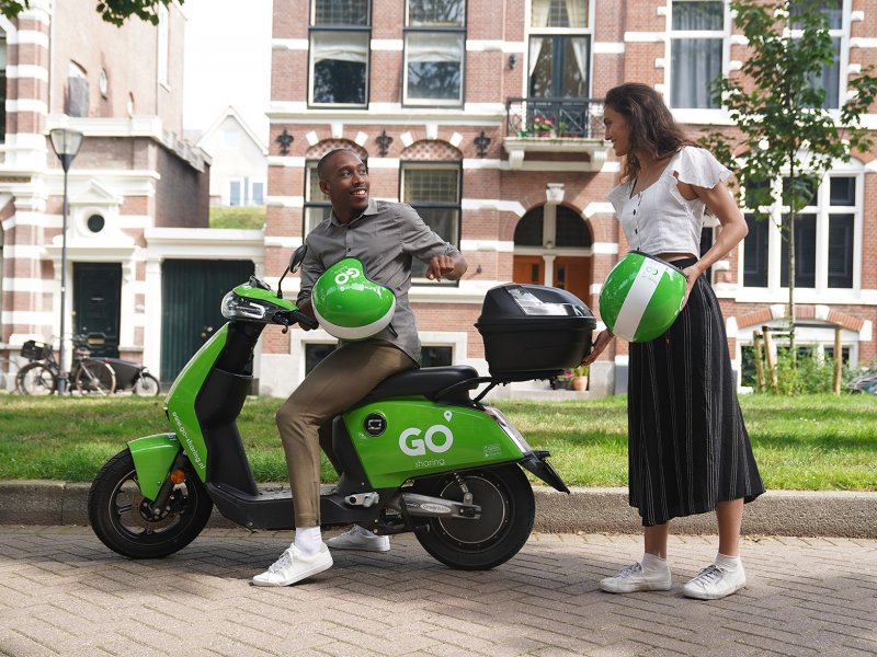 GO Sharing trekt zich terug uit grote delen van Nederland, en blijft achter in Amsterdam en Haarlem. (Foto: Go Sharing)