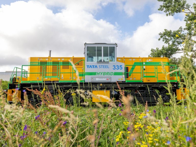 Hybride locomotieven voor Tata Steel