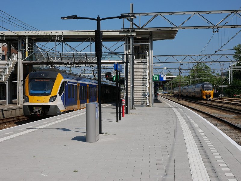 In de toekomst komen er meer sporen tussen Leiden Centraal en Dordrecht. (Foto: Fantaglobe11)