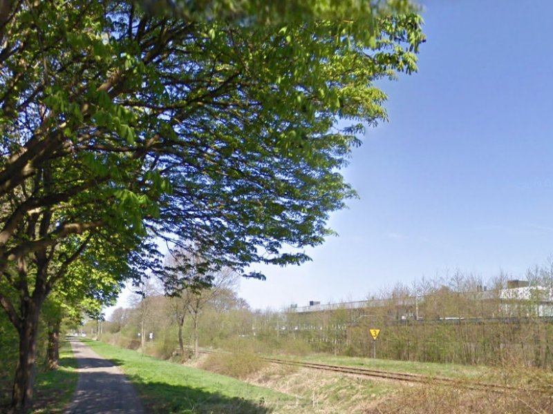 De omgeving van de buurt Dideldom waar mogelijk in de toekomst een nieuw station zal verrijzen. (Foto: Google Maps)