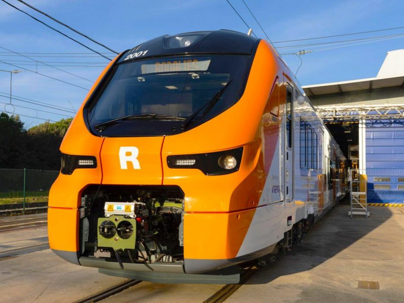 De kleurstelling van de stellen voor in Cataloni. (Foto: Ministerio de Transportes y Movilidad Sostenible)