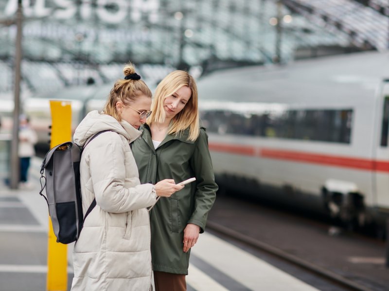 De vervoerder Deutsche Bahn biedt deze maand veel kortingen aan op treintickets. (Foto: Deutsche Bahn AG / Dominic Dupont)