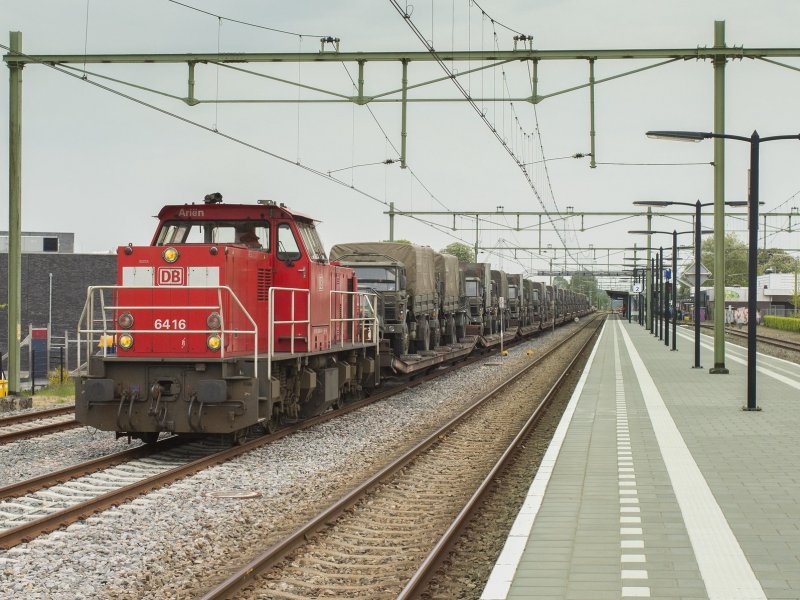 ProRail gaat protocollen schrijven voor als er een oorlogssituatie dreigt. (Foto: J. Bakker)